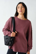 Off Duty Oversized Top (3 COLORS!!)