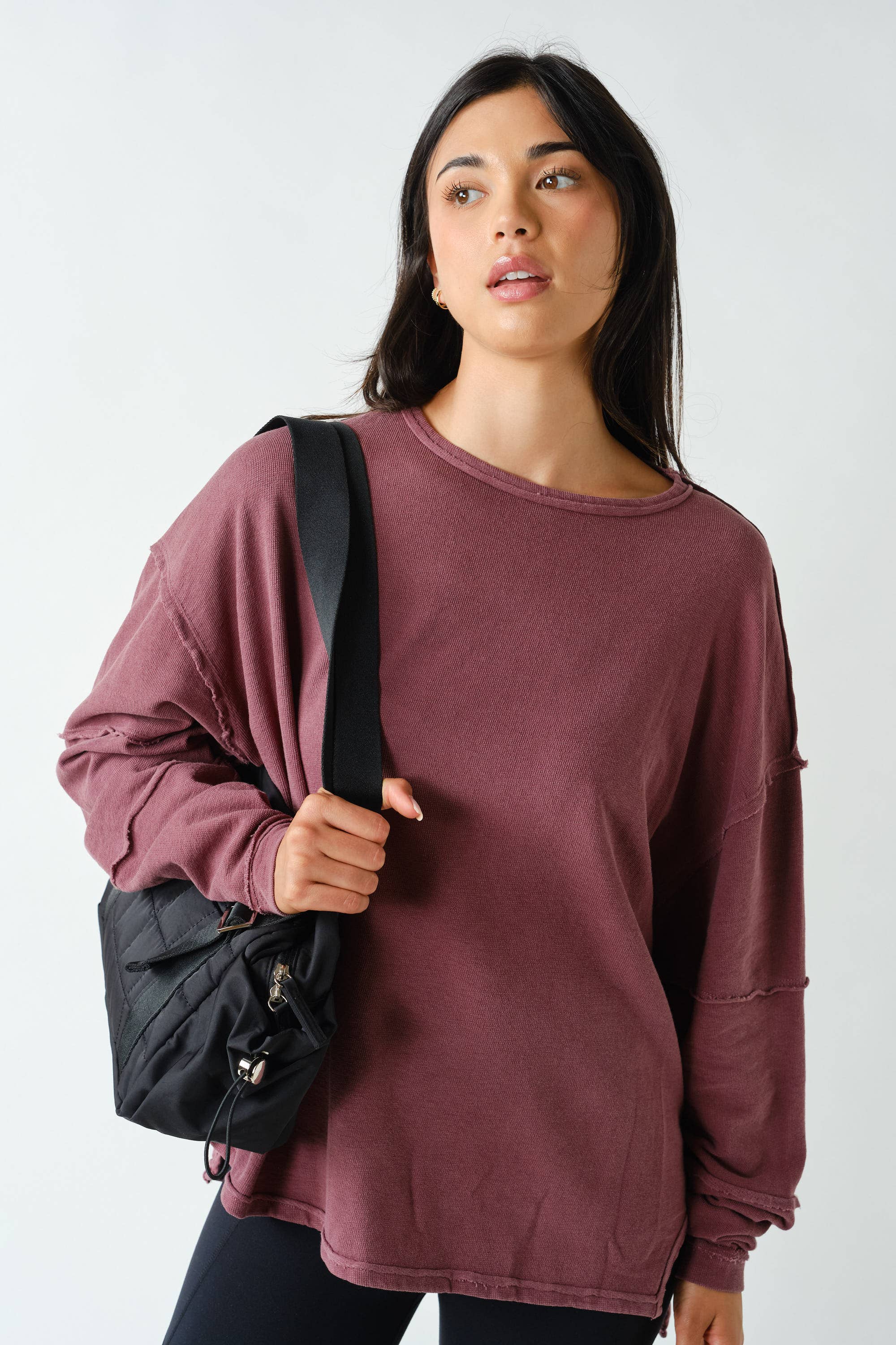 Off Duty Oversized Top (3 COLORS!!)