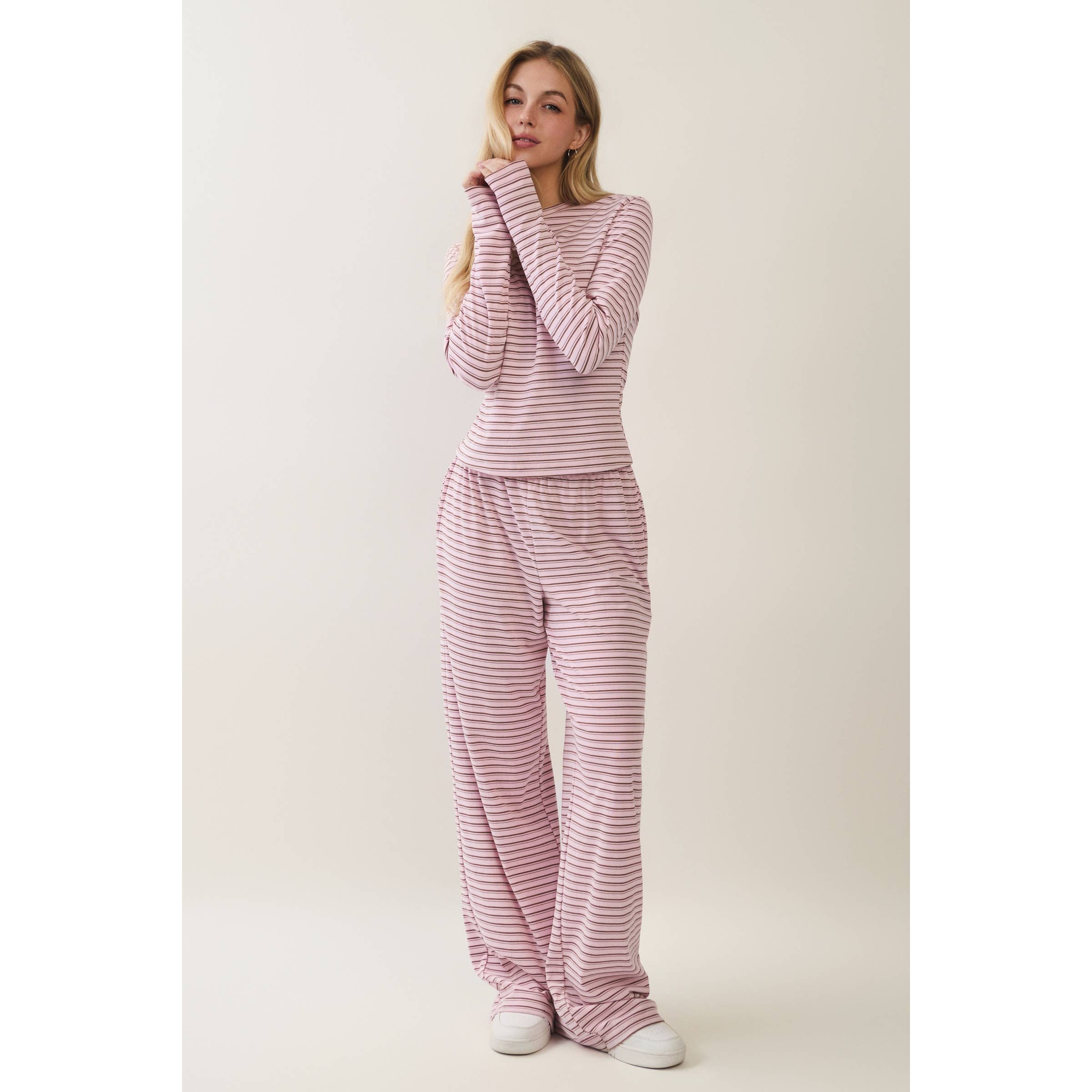 PREORDER! Weekend Drift Striped Lounge Set