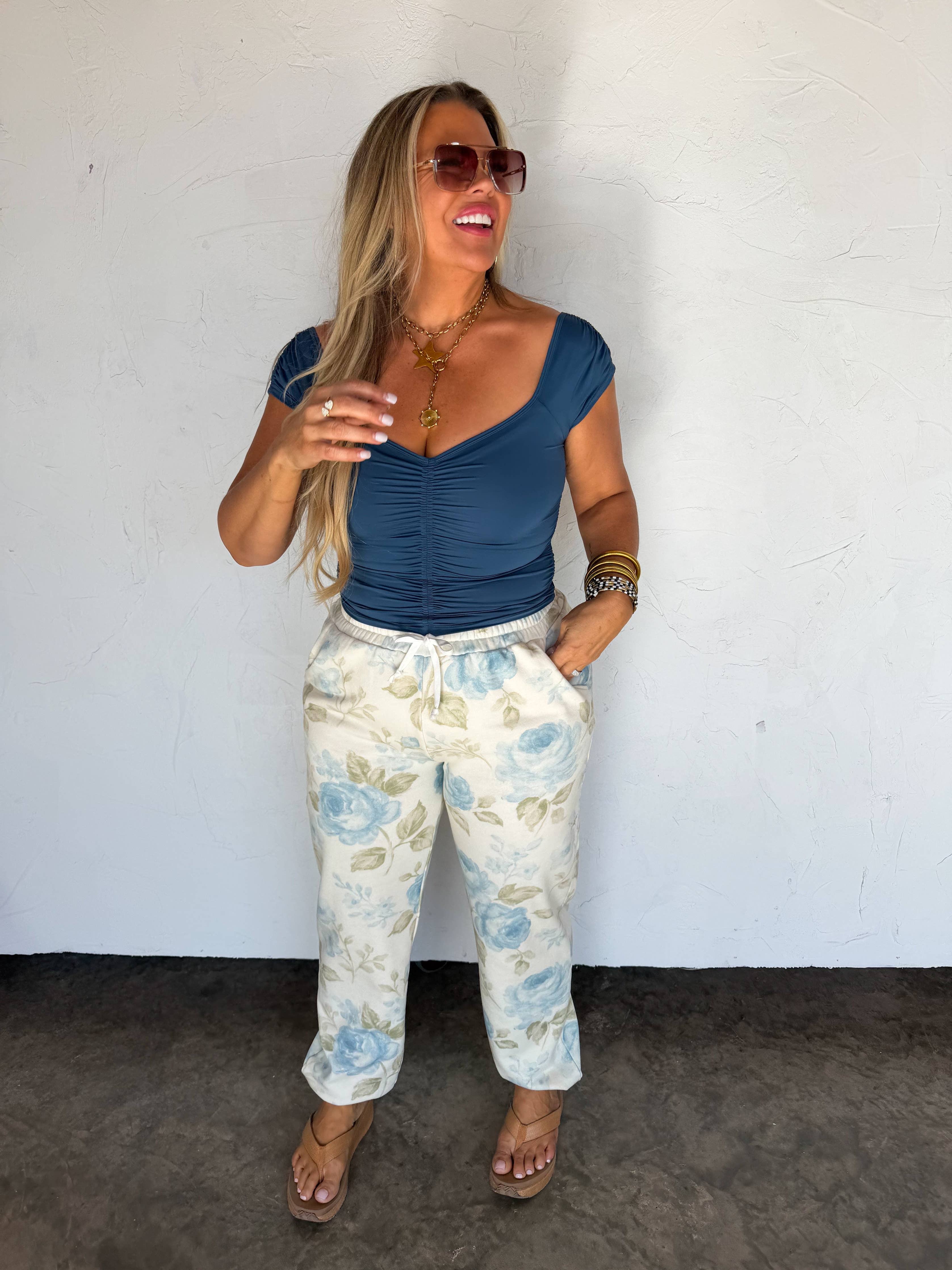 Blue Willow Top