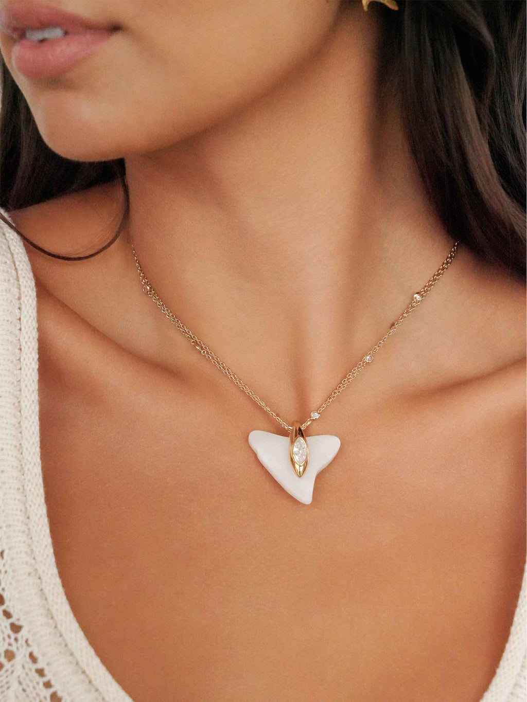 FINAL SALE!! Deep Ocean Shark Necklace