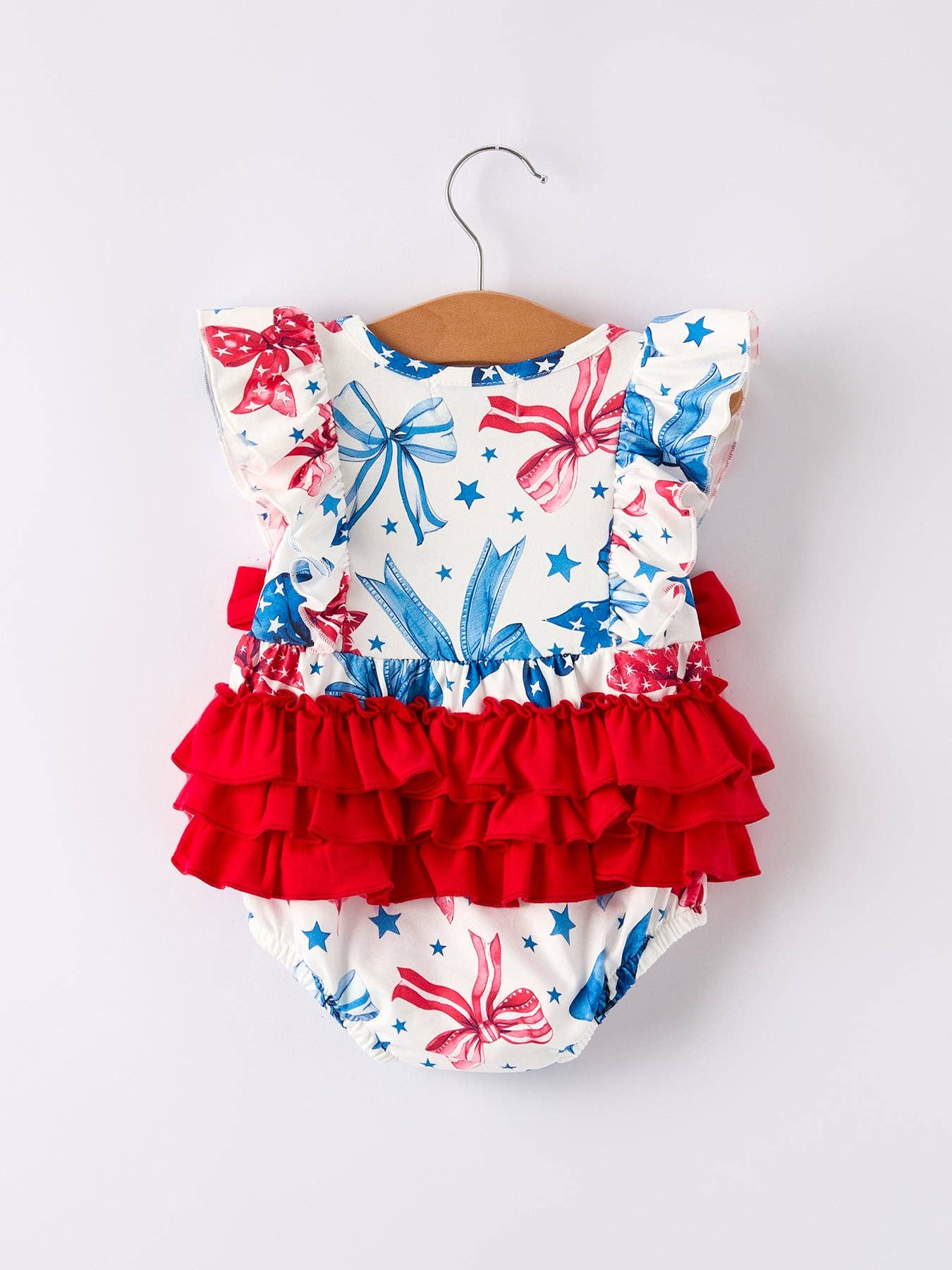 Red White & Darling Romper