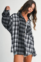 Midnight Cabin Flannel
