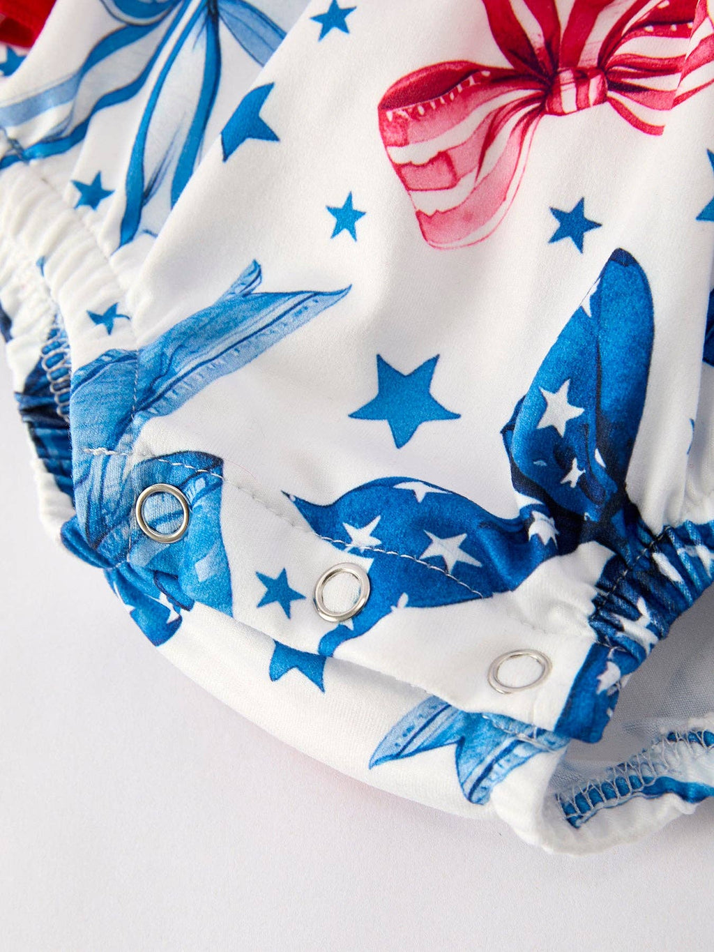 Red White & Darling Romper