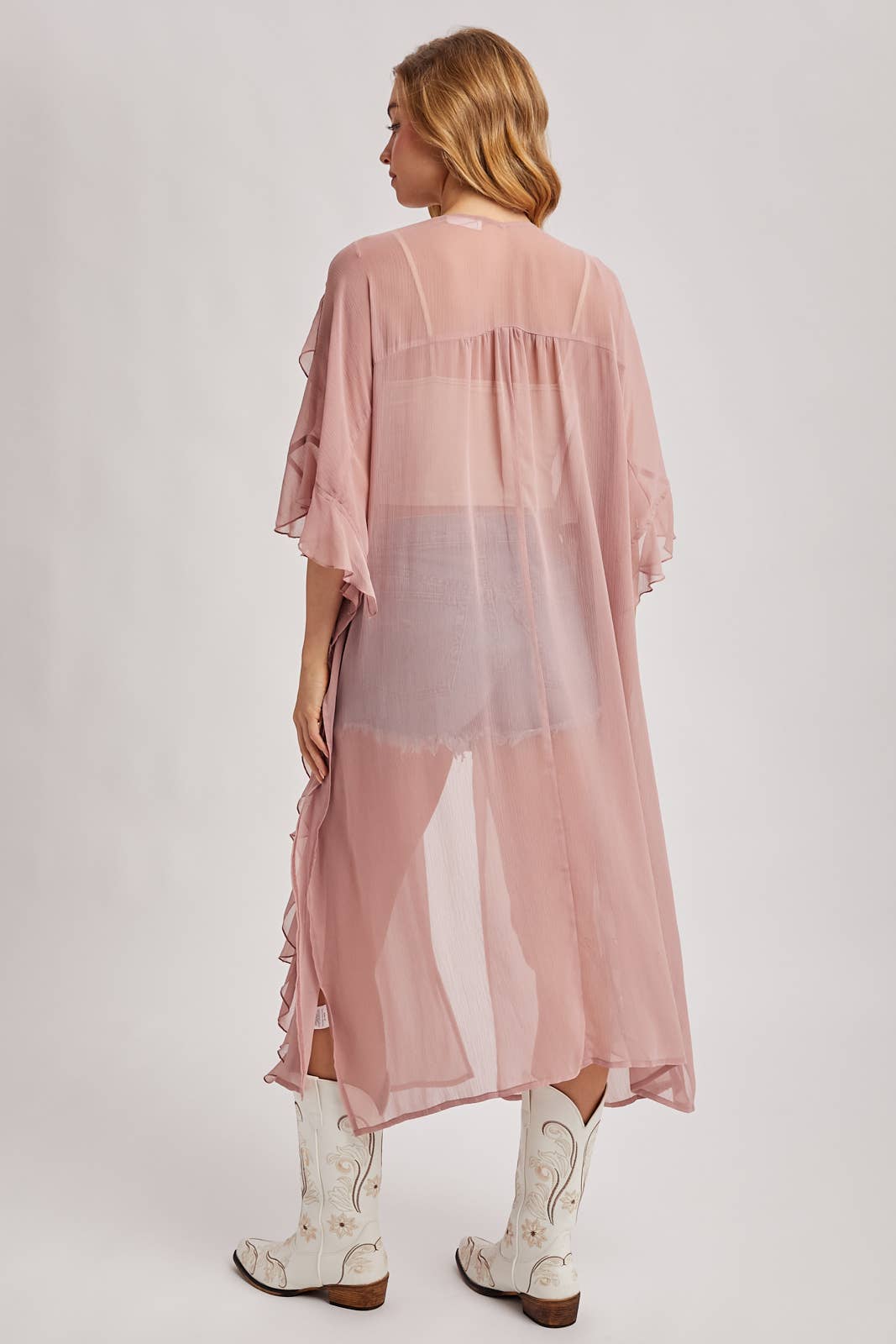 Southern Belle Ruffle Kimono