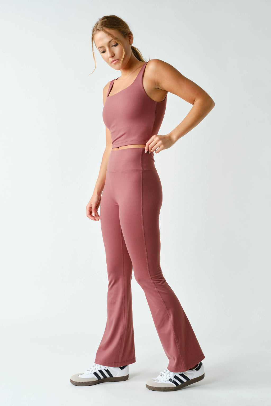 Rosewood Longline Top