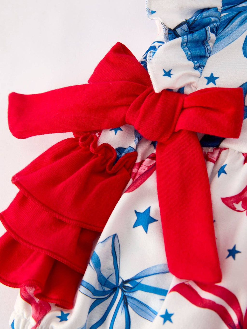 Red White & Darling Romper