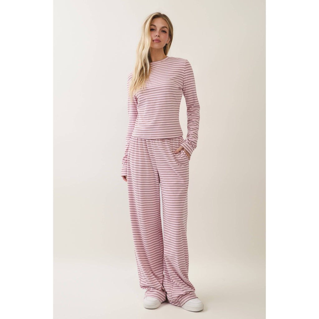 PREORDER! Weekend Drift Striped Lounge Set