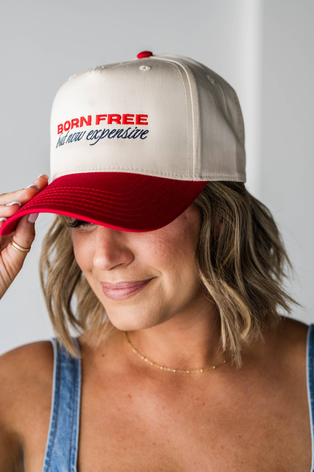 Born Free But Now Expensive 4th Of July Hat