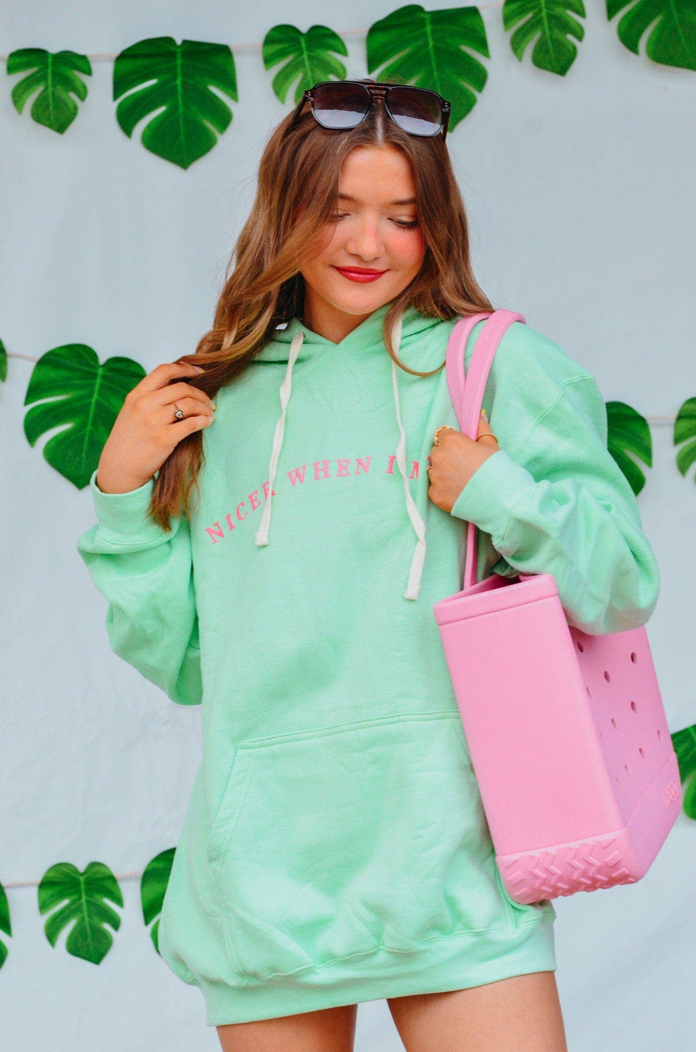 Nicer When I’m Tan Hoodie