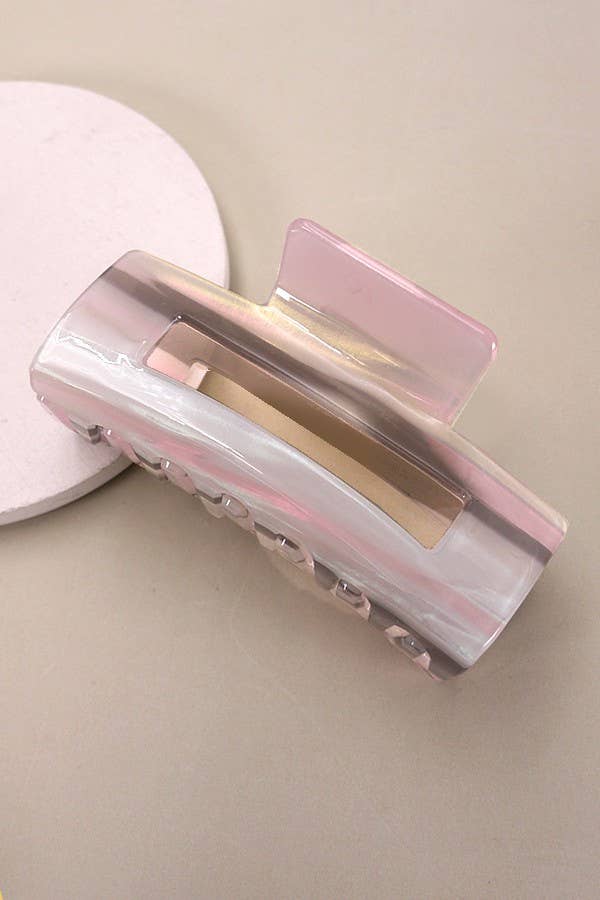 Colorful Blended Hair Claw Clip