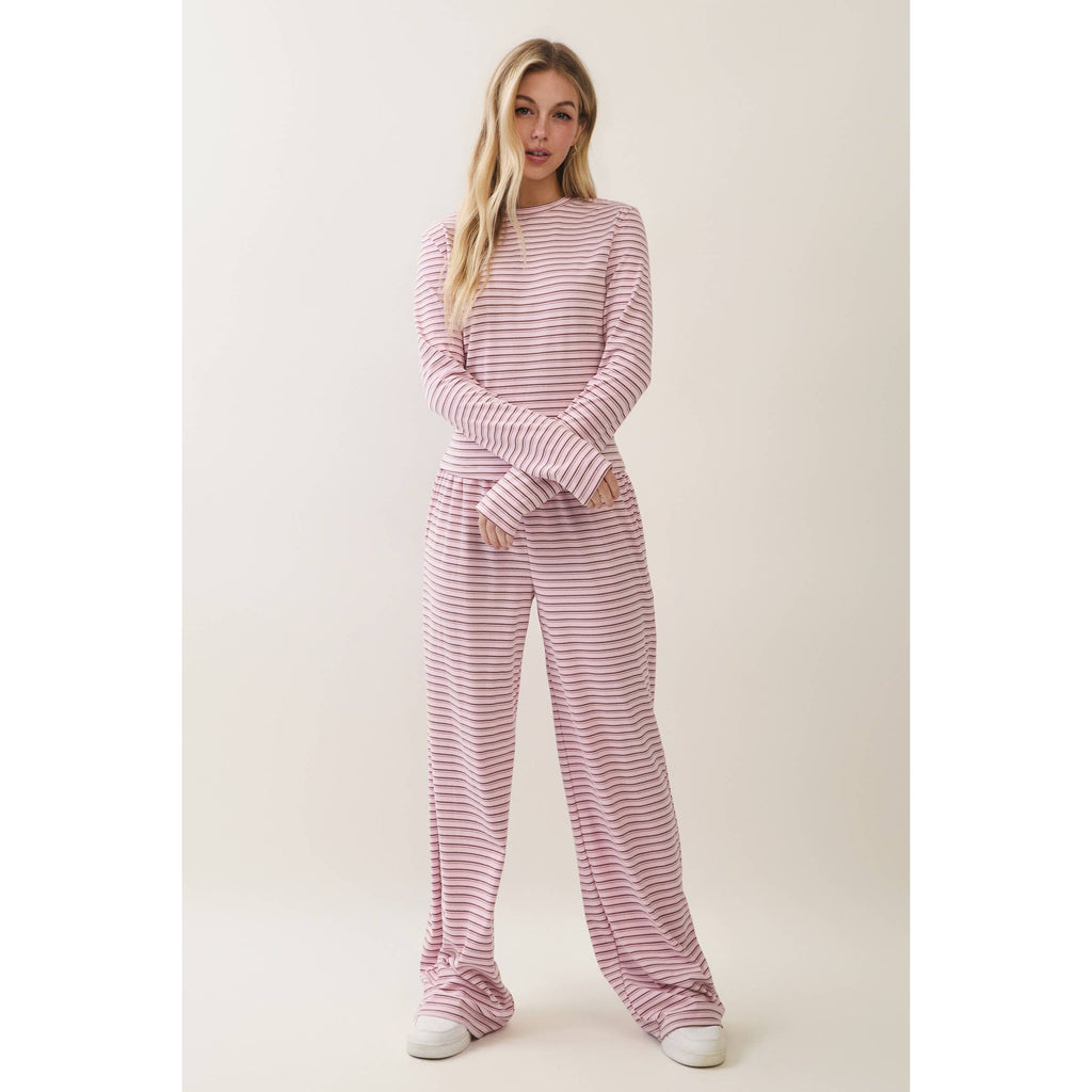 PREORDER! Weekend Drift Striped Lounge Set