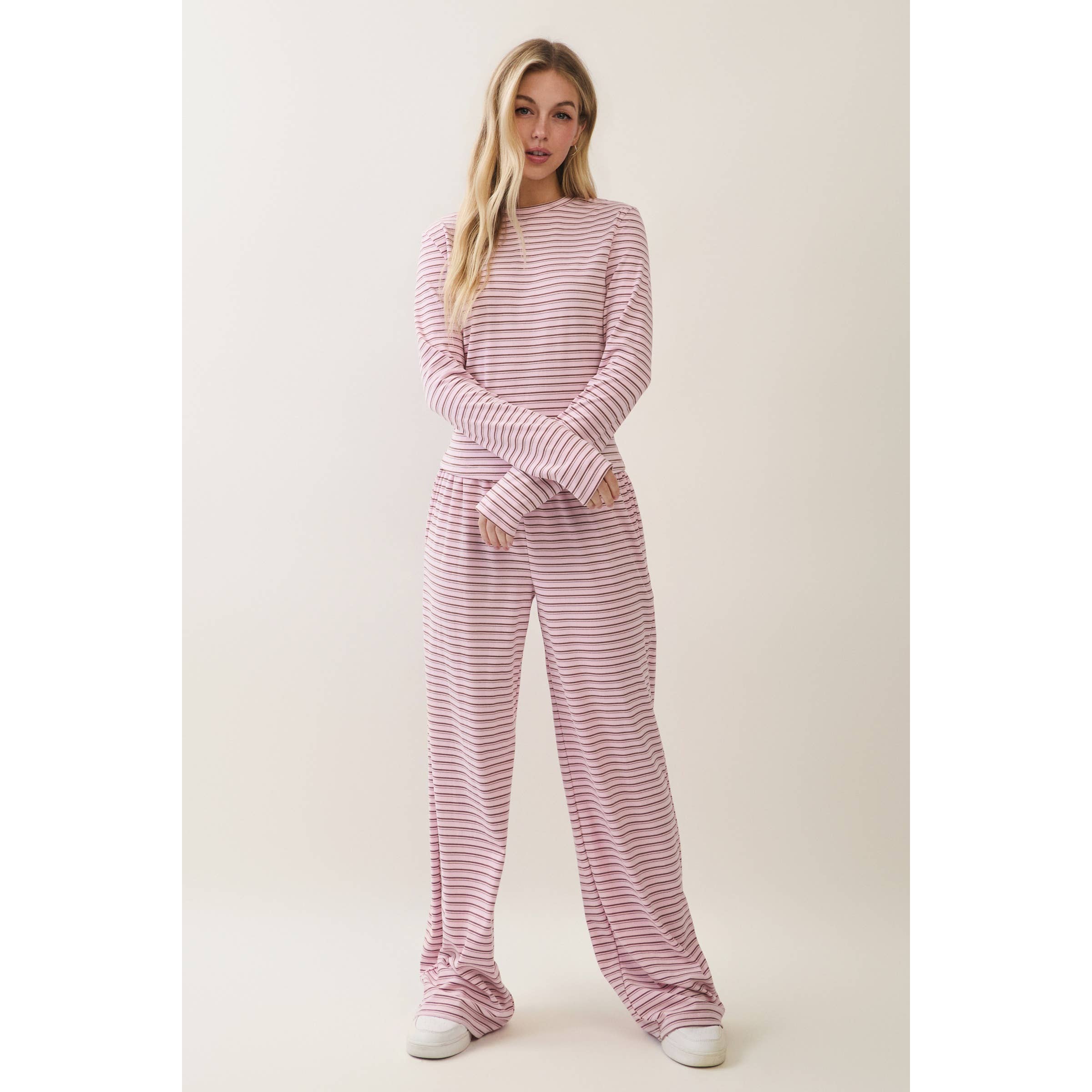 PREORDER! Weekend Drift Striped Lounge Set