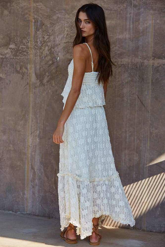 Floral Lace Tank