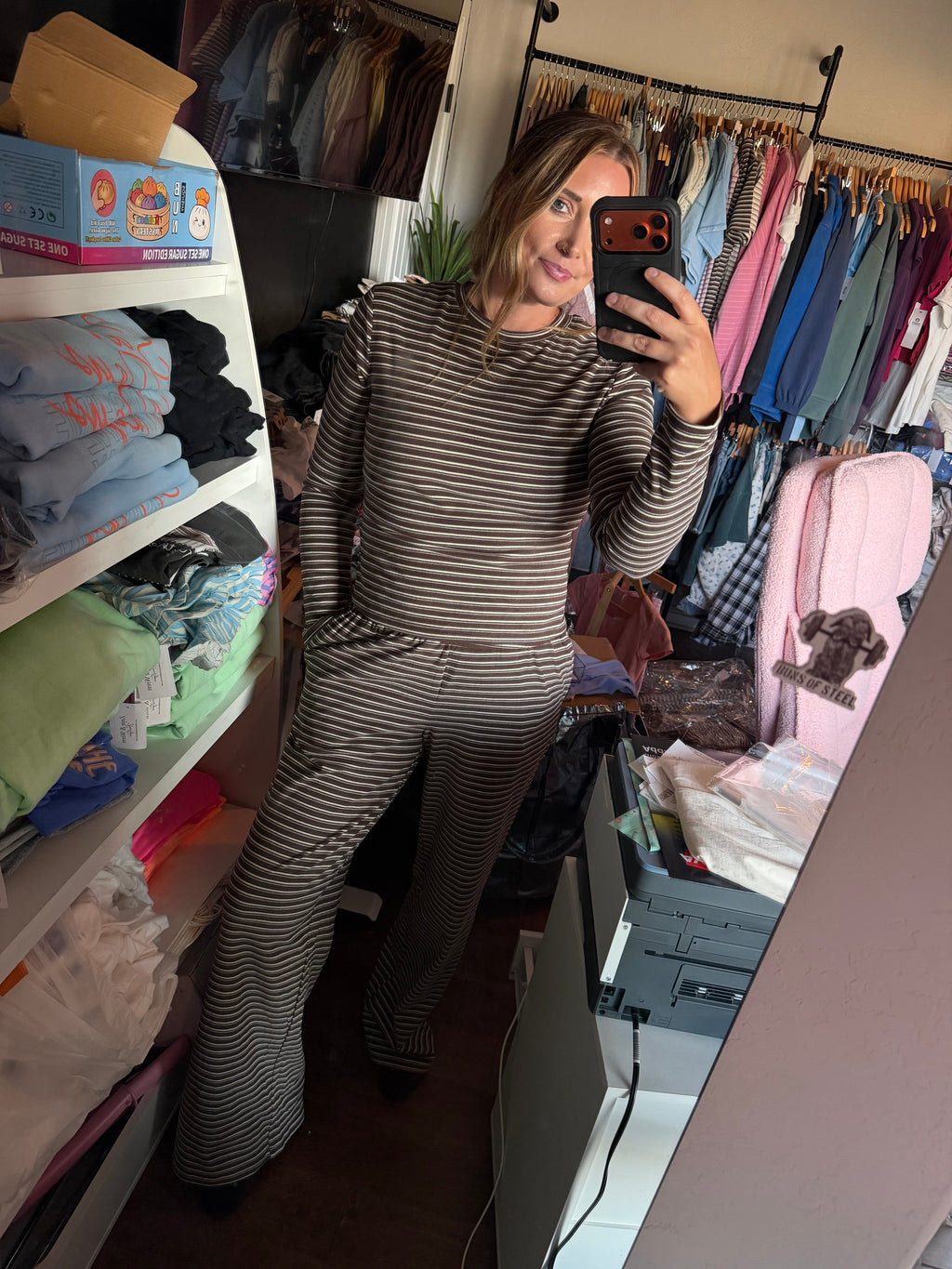 Extra Espresso Long Sleeve Set