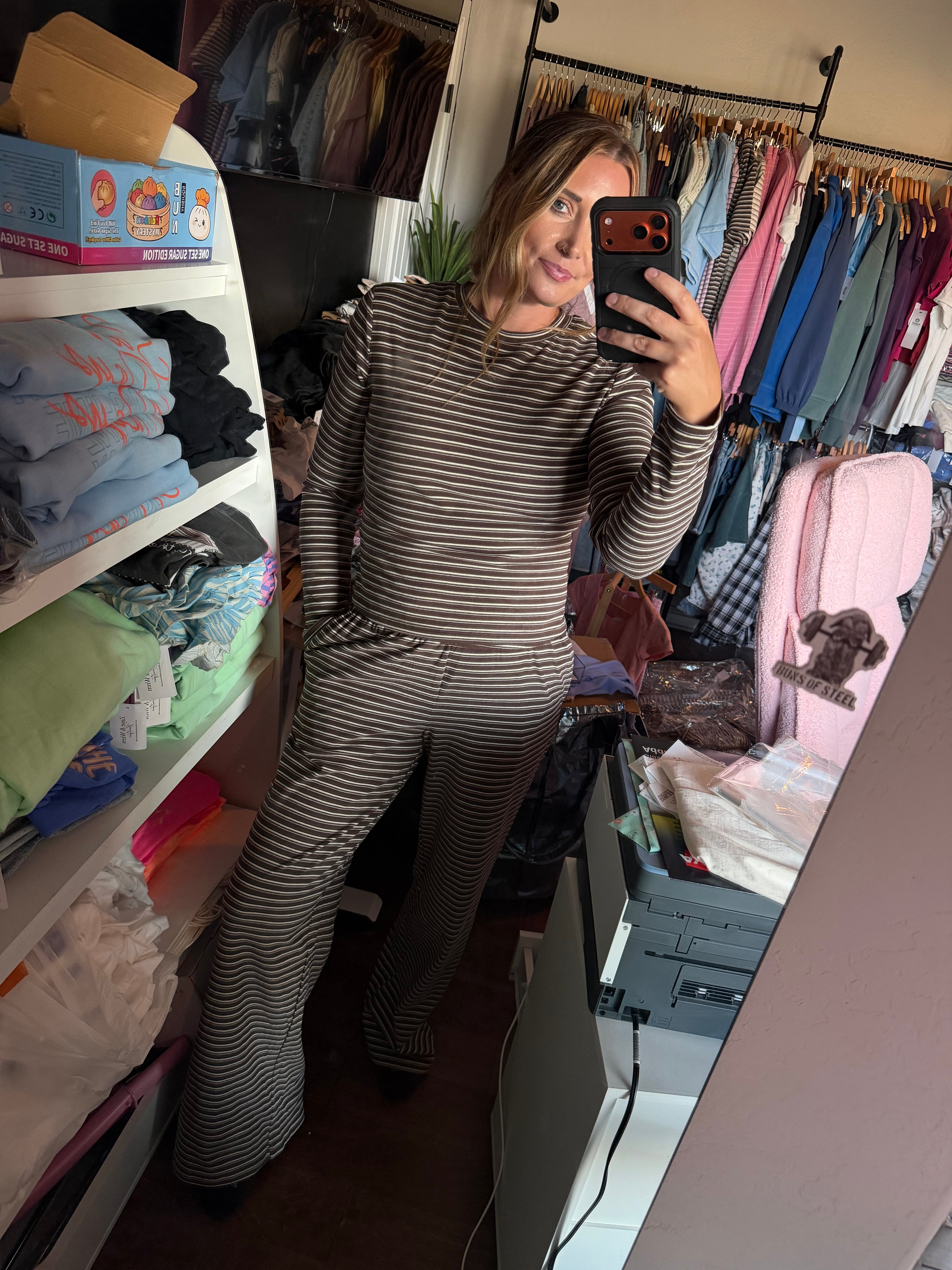 Extra Espresso Long Sleeve Set