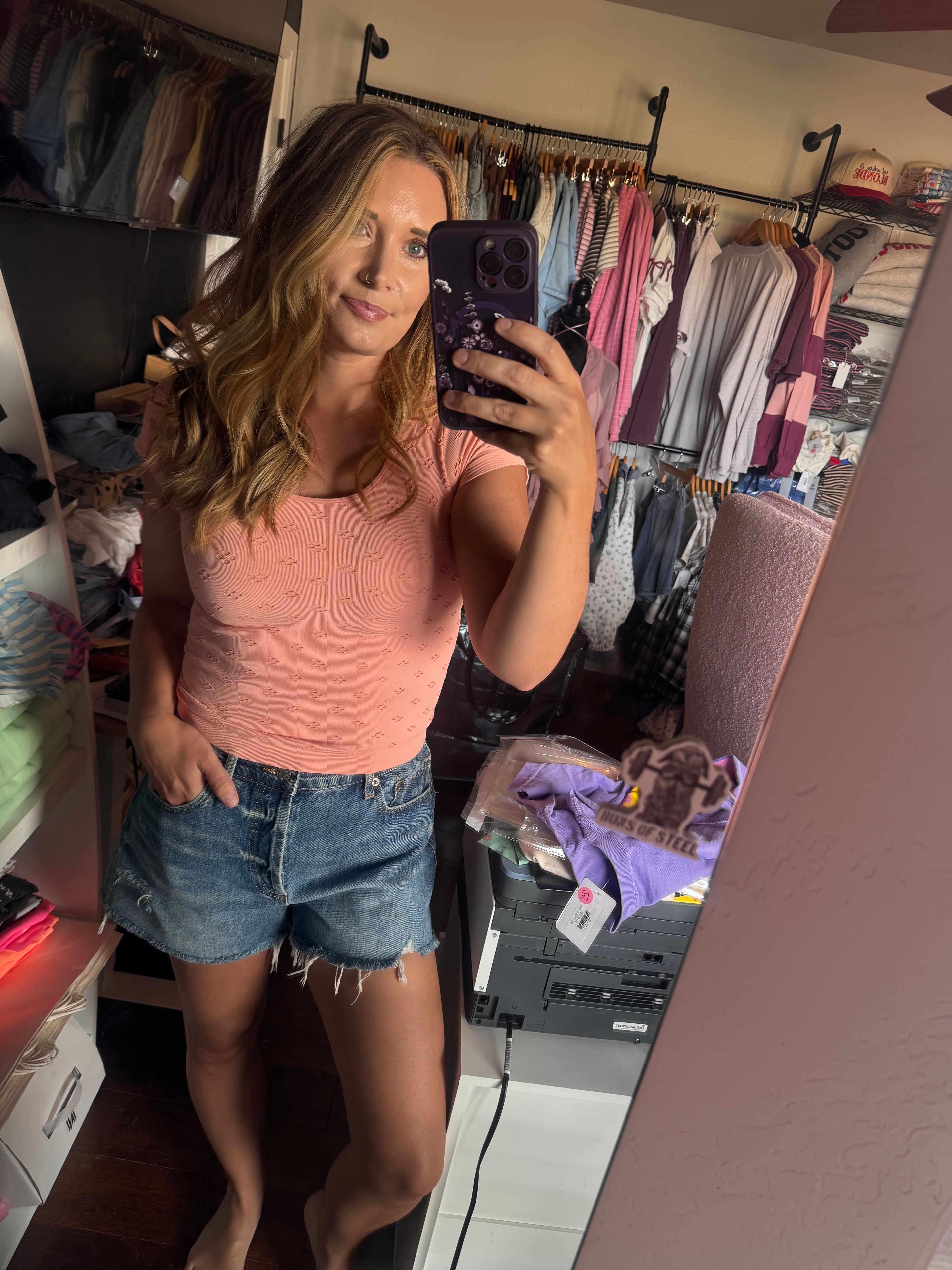 Peaches & Cream Top