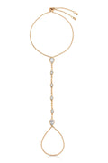 FINAL SALE! Dripping Crystal Hand Chain
