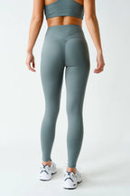 Purple Iris Scrunch Leggings