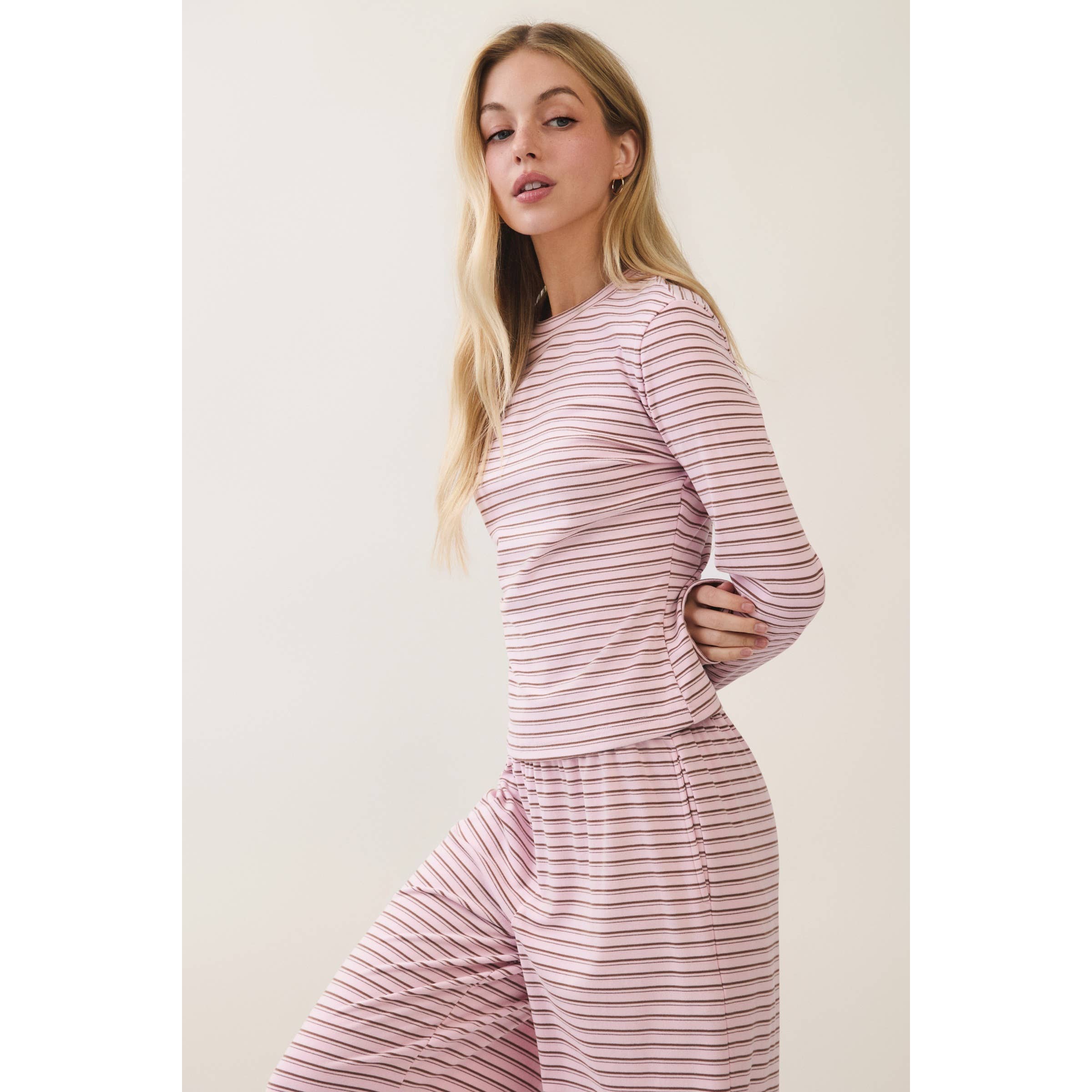 PREORDER! Weekend Drift Striped Lounge Set