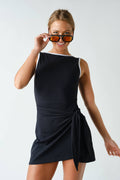 Black ReLuxe Wrap Dress
