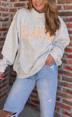 OKLAHOMA Cowboys Oversized Mock Neck