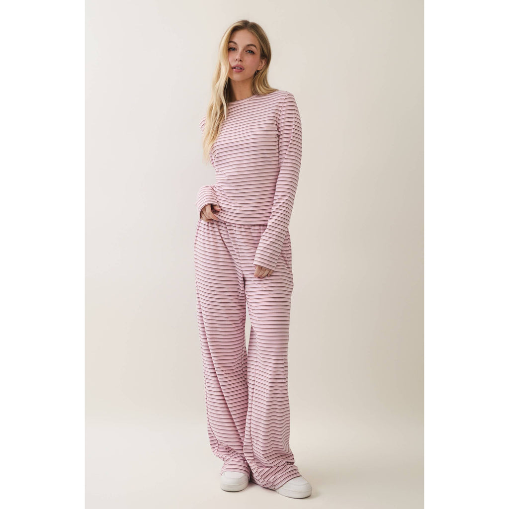 PREORDER! Weekend Drift Striped Lounge Set