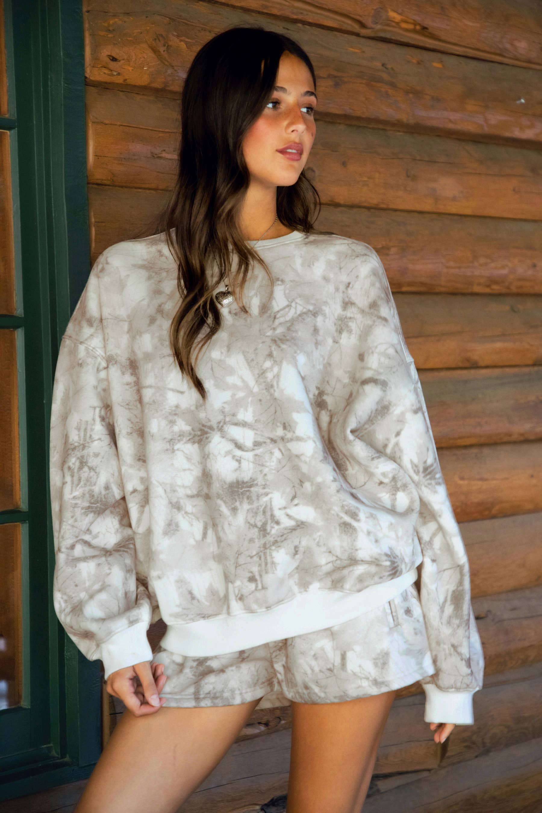 Woodland Camo CREWNECK