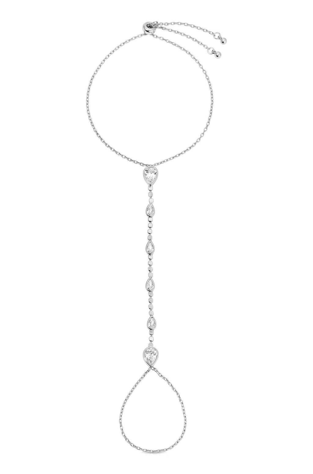 FINAL SALE! Dripping Crystal Hand Chain