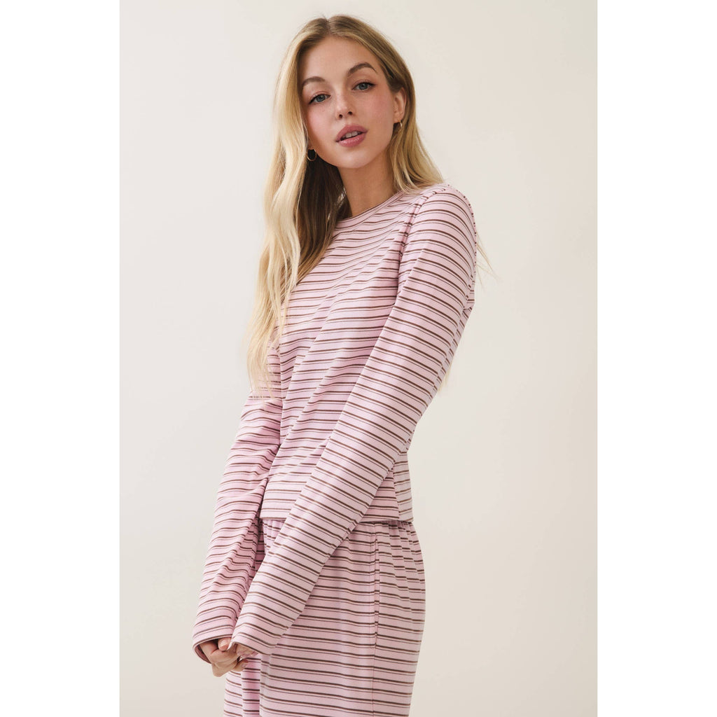 PREORDER! Weekend Drift Striped Lounge Set