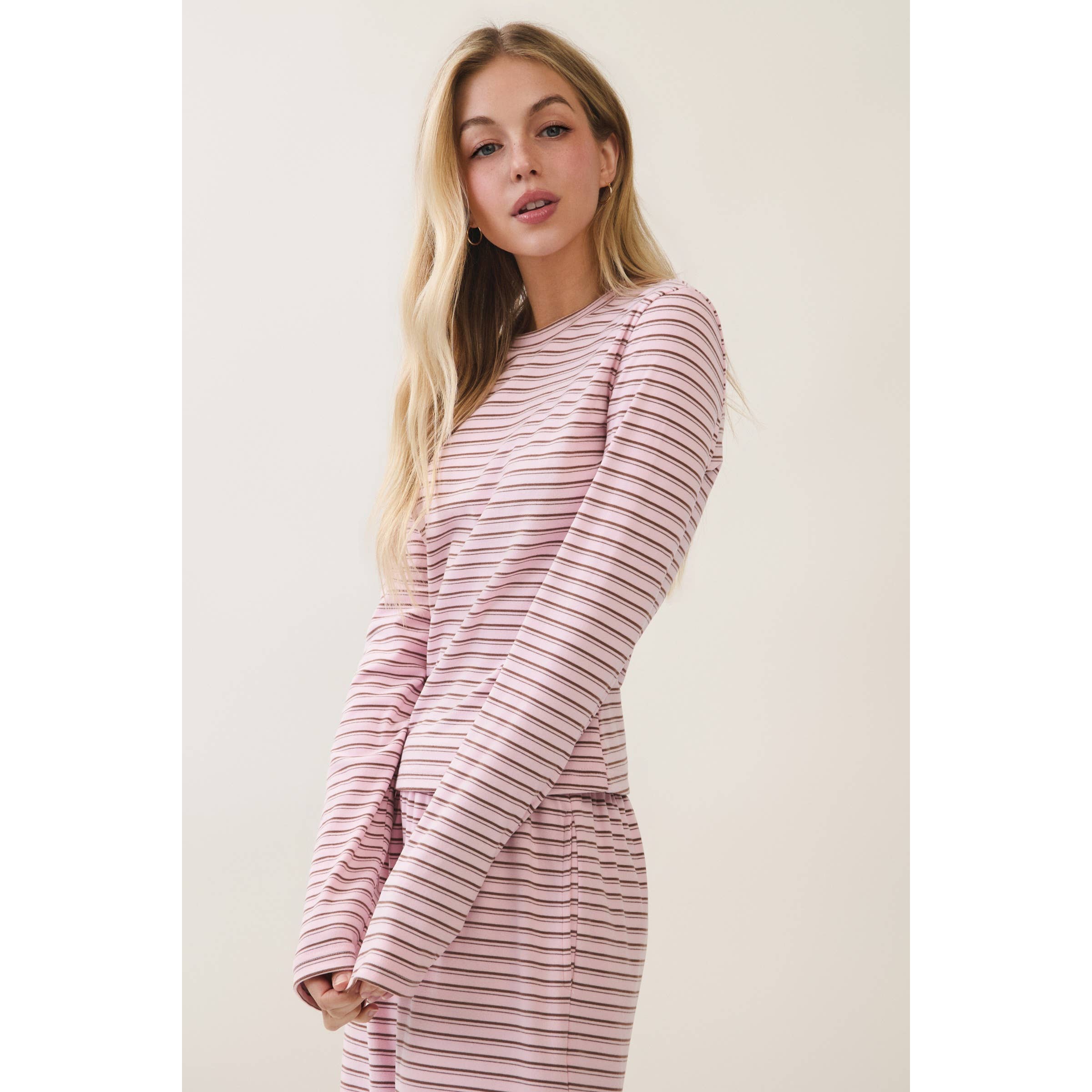 PREORDER! Weekend Drift Striped Lounge Set