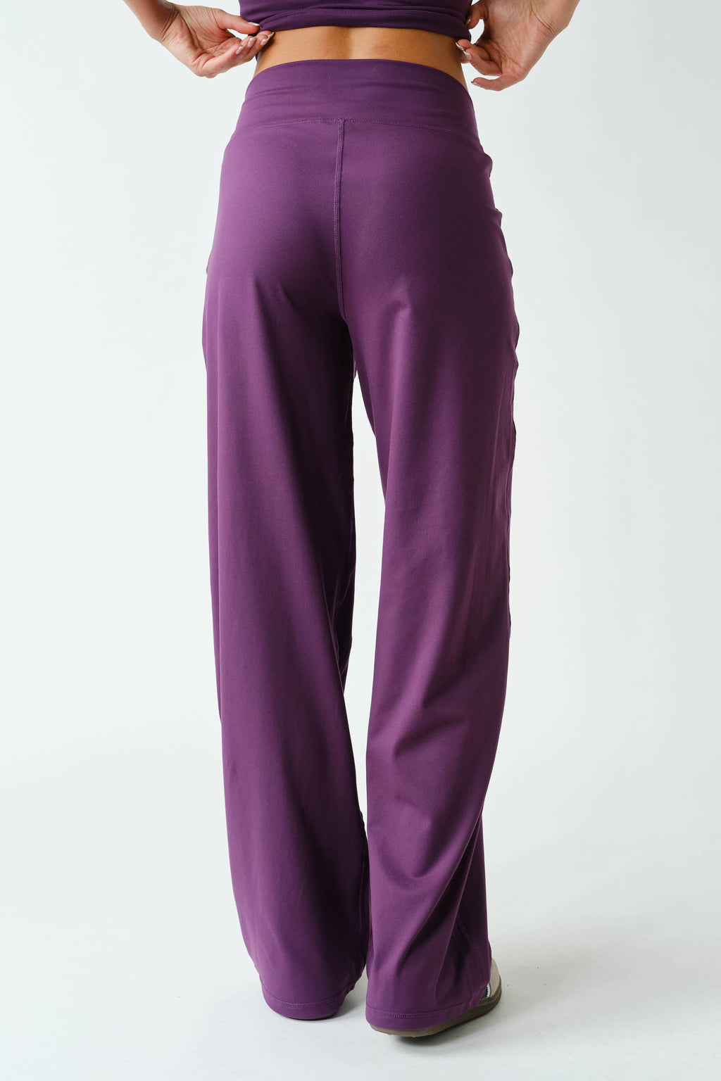 Purple Iris High-Waist Pant