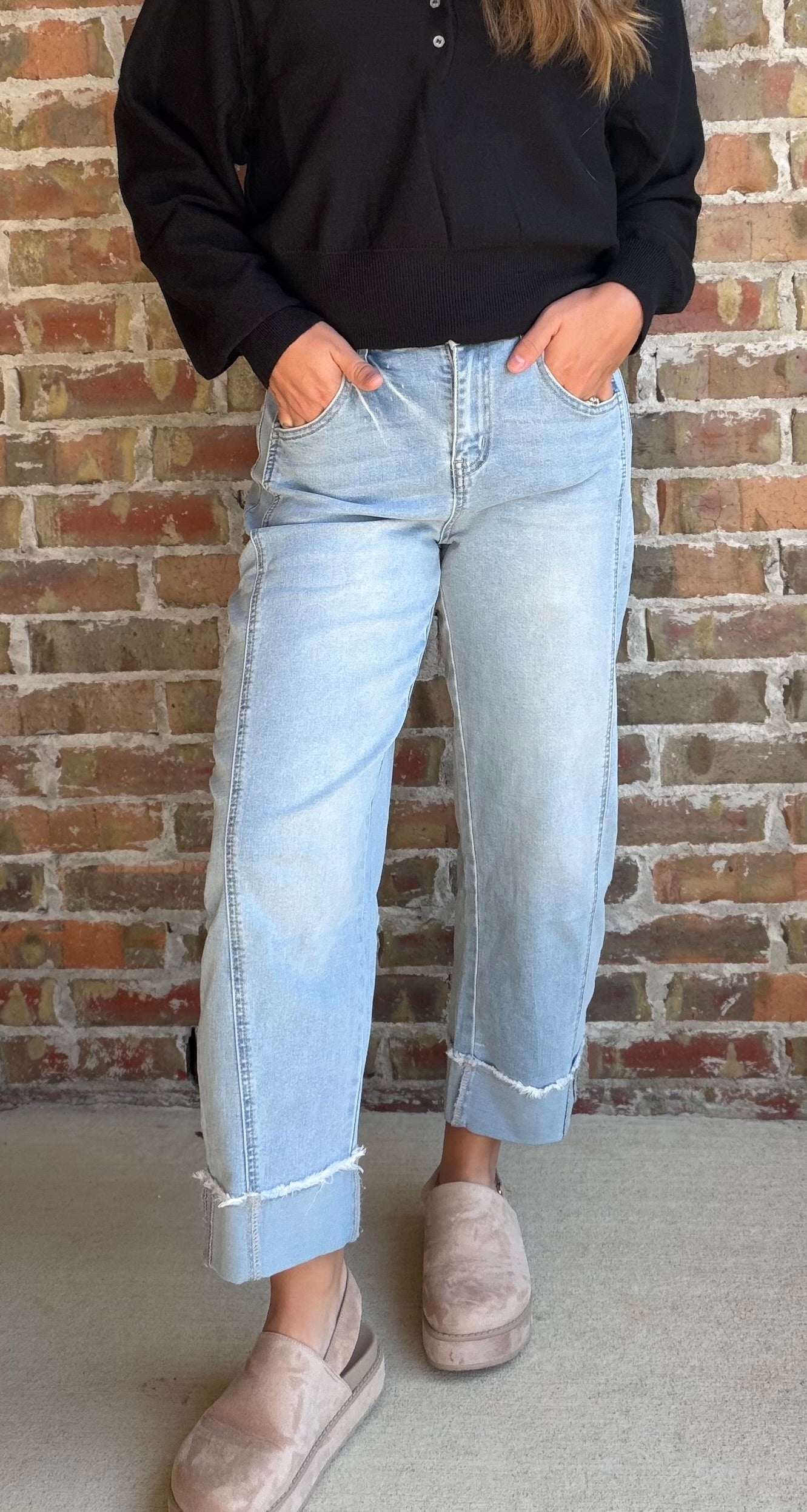 The Uptown Cuffed Jeans