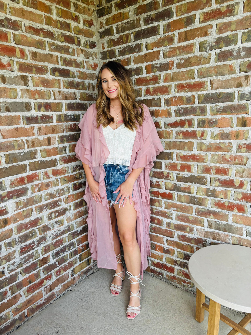 Southern Belle Ruffle Kimono