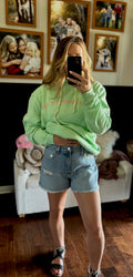 High Rise Mom Short with 3" Inseam