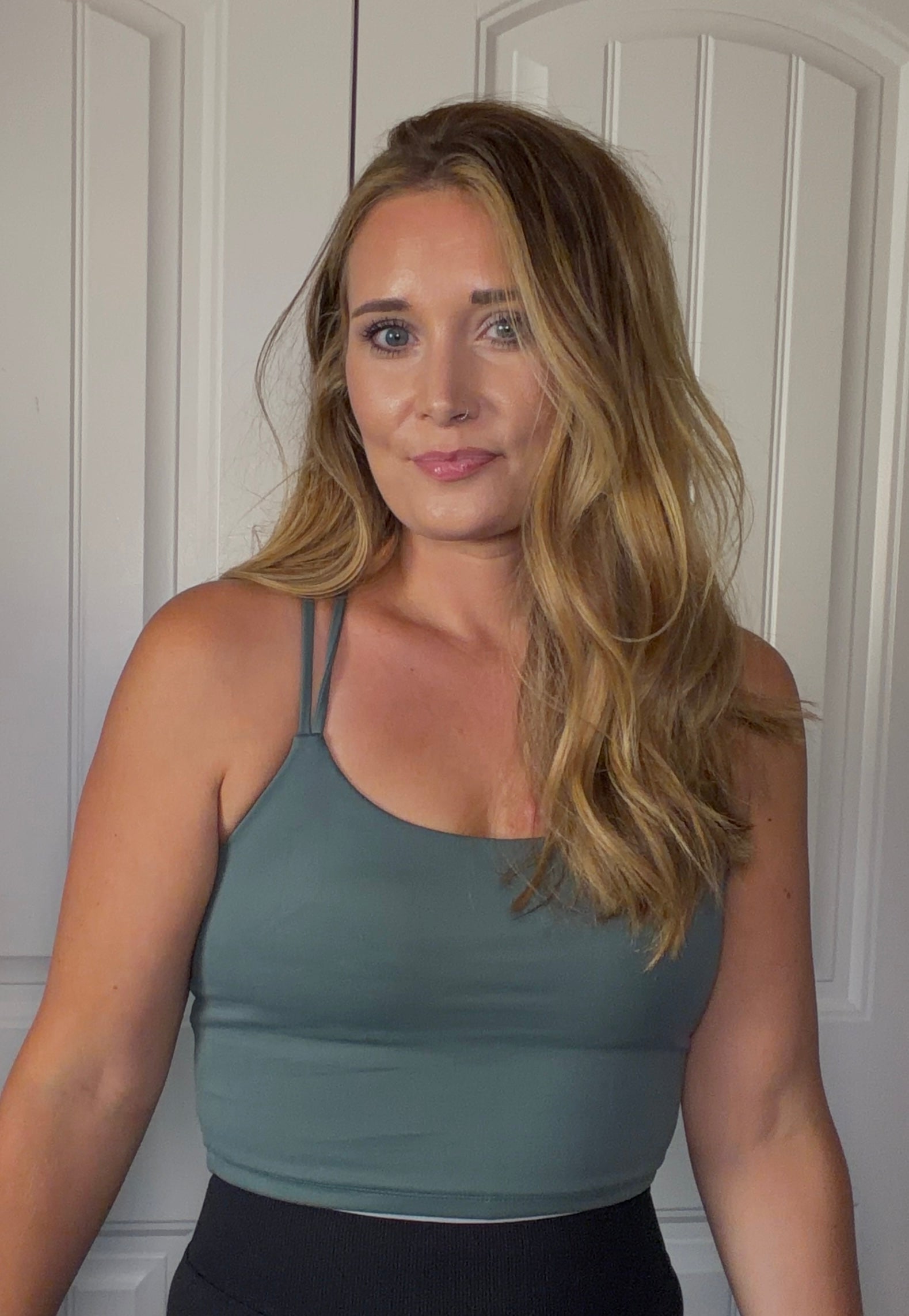 Eucalyptus Criss-Cross Sports Bra