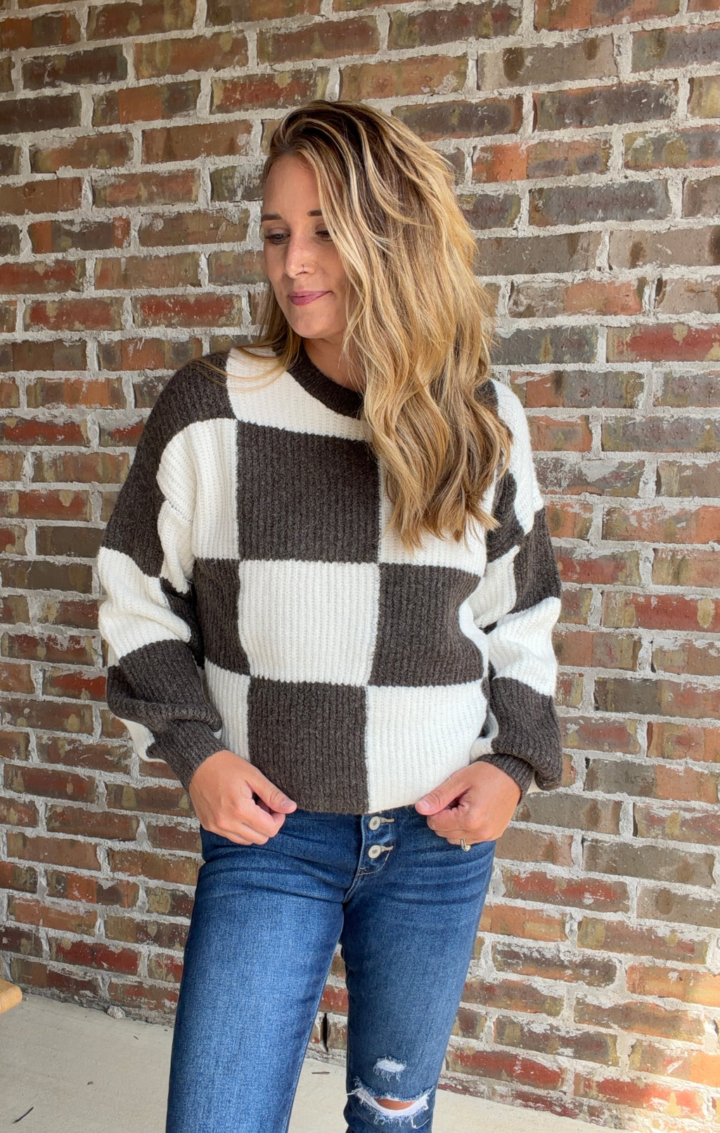Cozy Cabin Knit Sweater