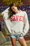 PREORDER! Saved By Grace Mock Neck