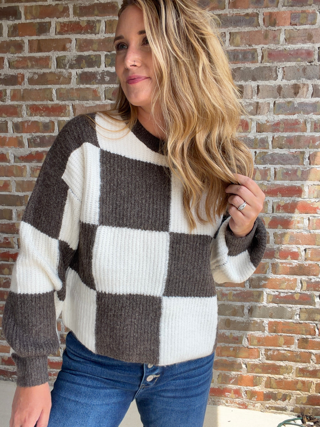 Cozy Cabin Knit Sweater