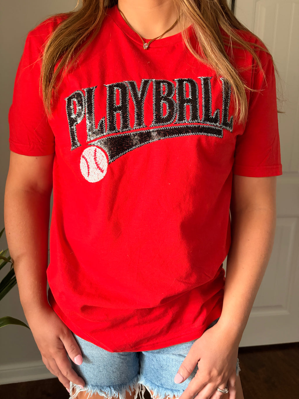 Play Ball Baseball Tee