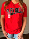 Play Ball Baseball Tee