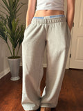 Fleece Gingham Boxer Sweatpants