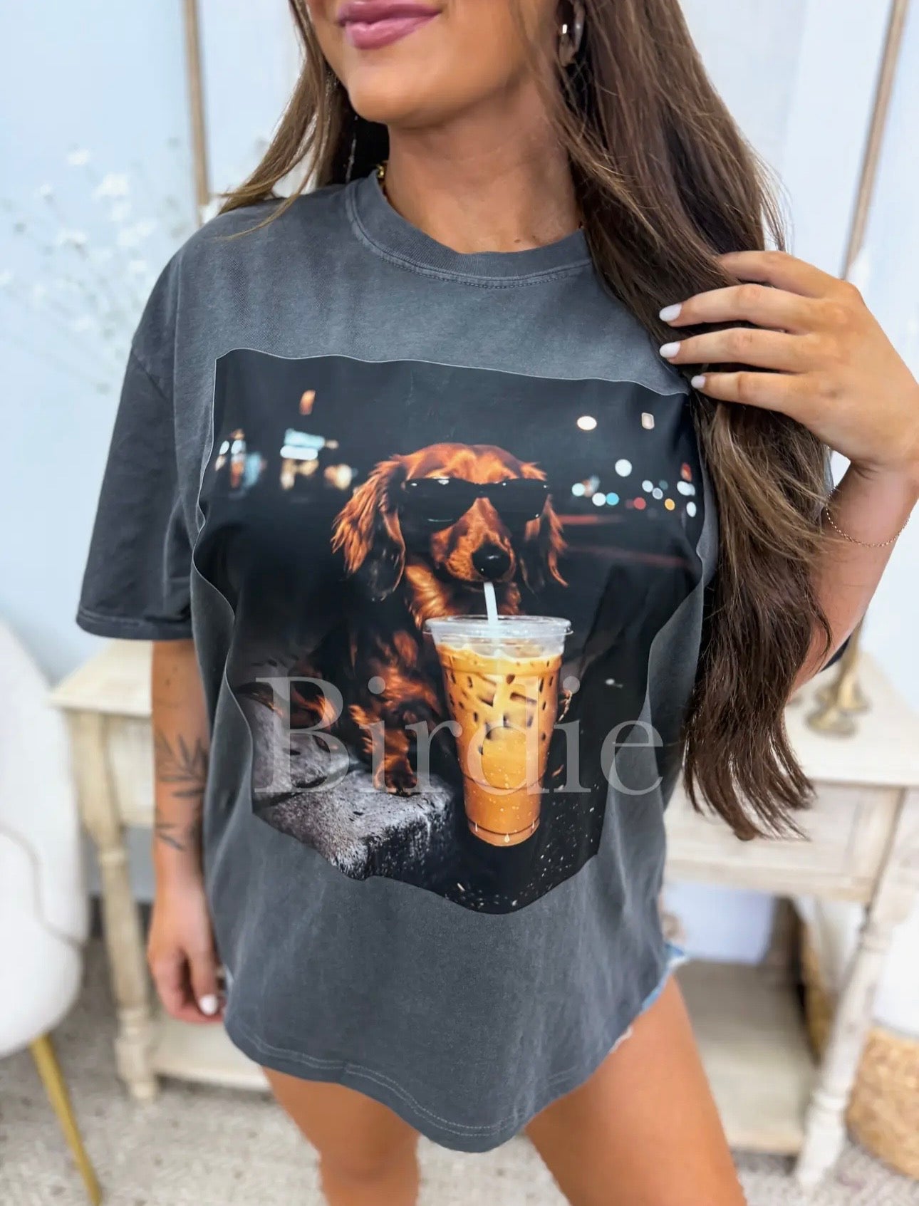 Sippin' Pretty Dottie Tee