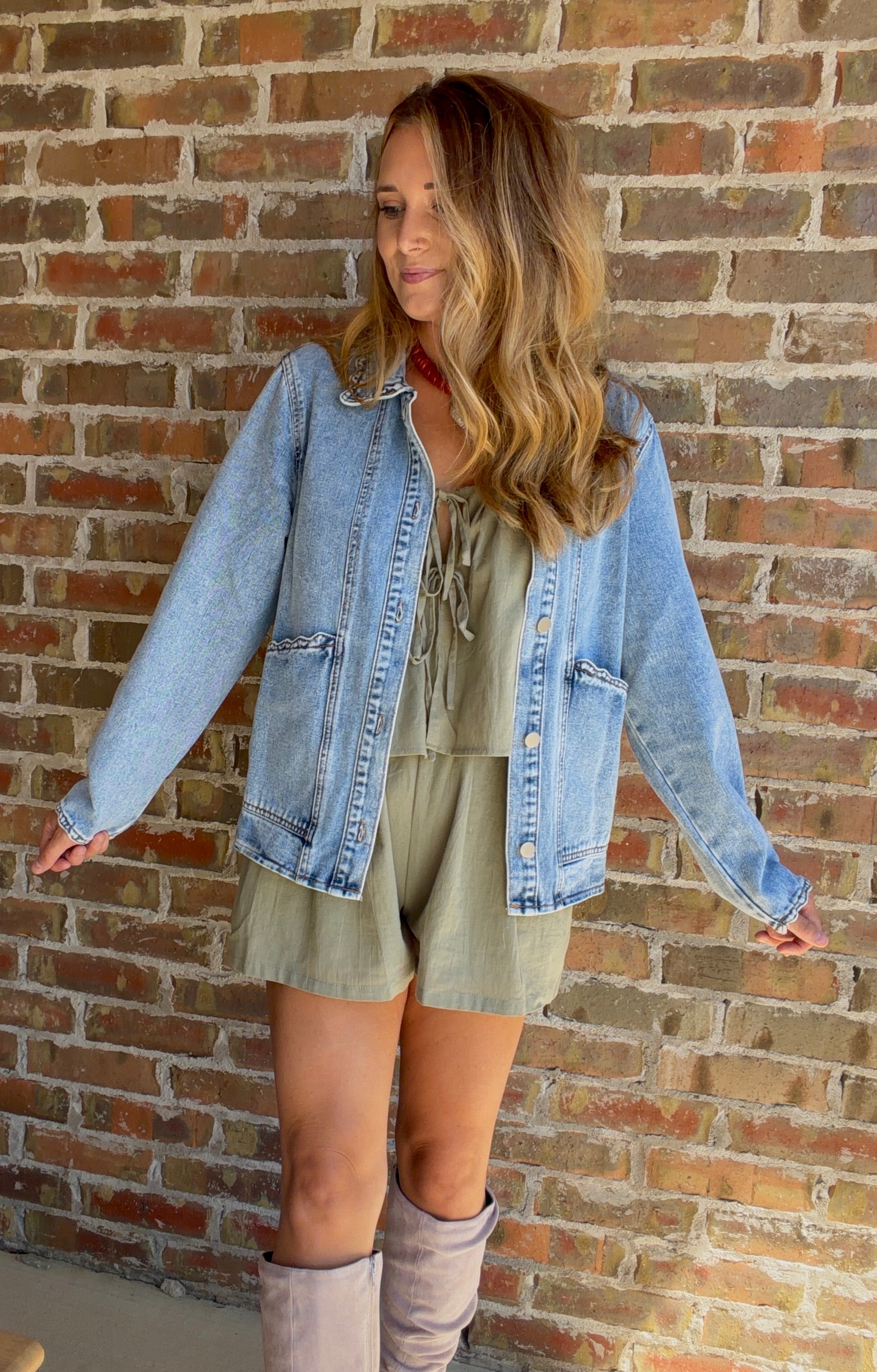Forever & Always Denim Jacket