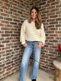 FINAL SALE! HIDDEN Medium Wash Mid Rise Distressed Jeans