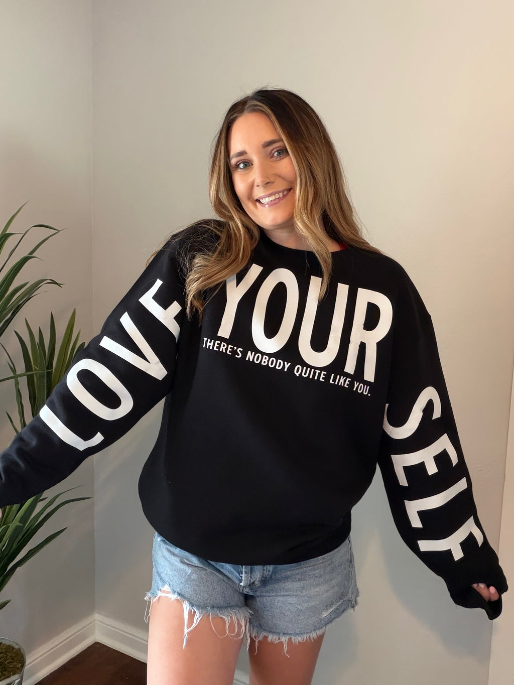FINAL SALE!! LOVE YOURSELF Sweatshirt