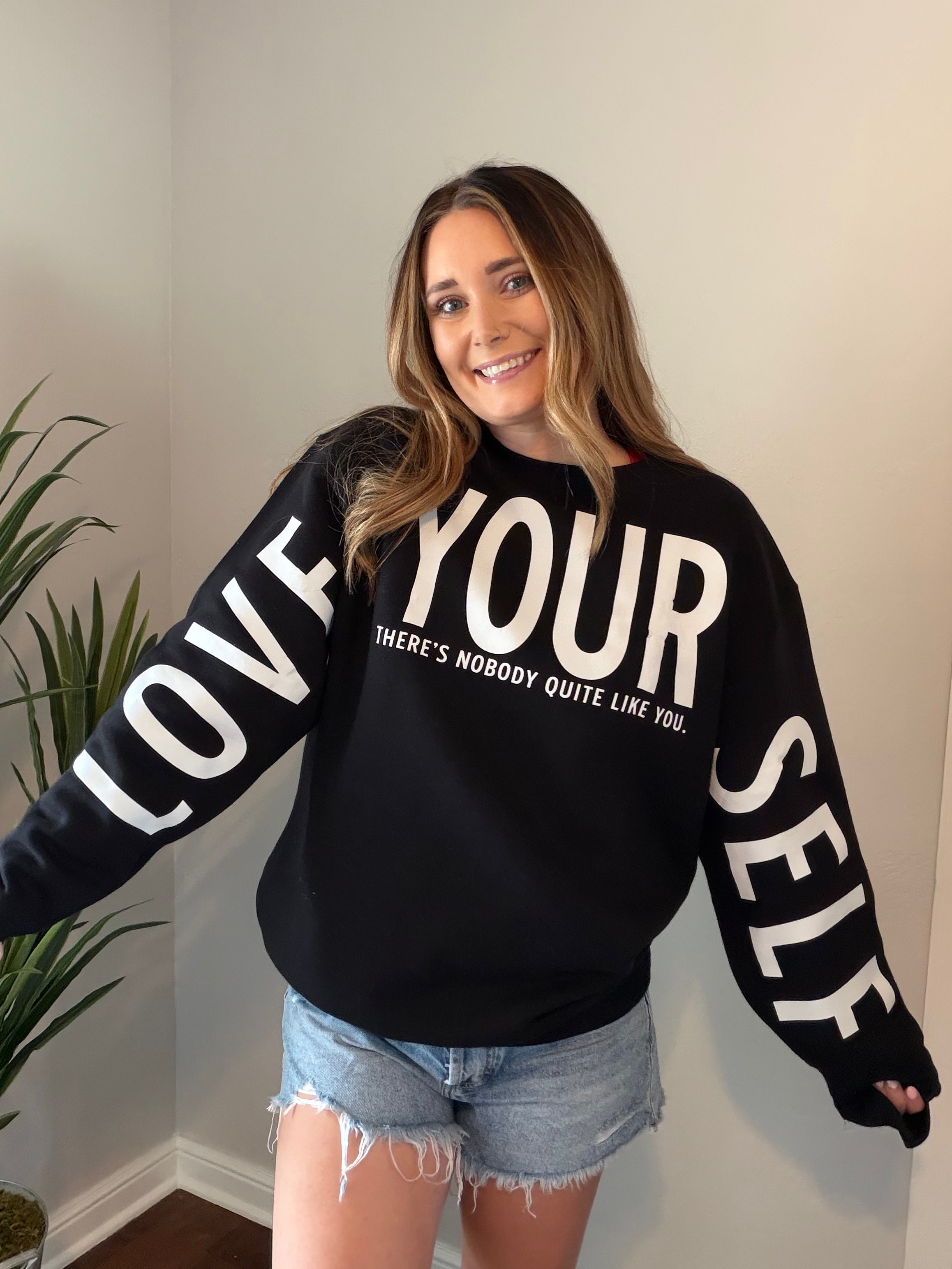 FINAL SALE!! LOVE YOURSELF Sweatshirt