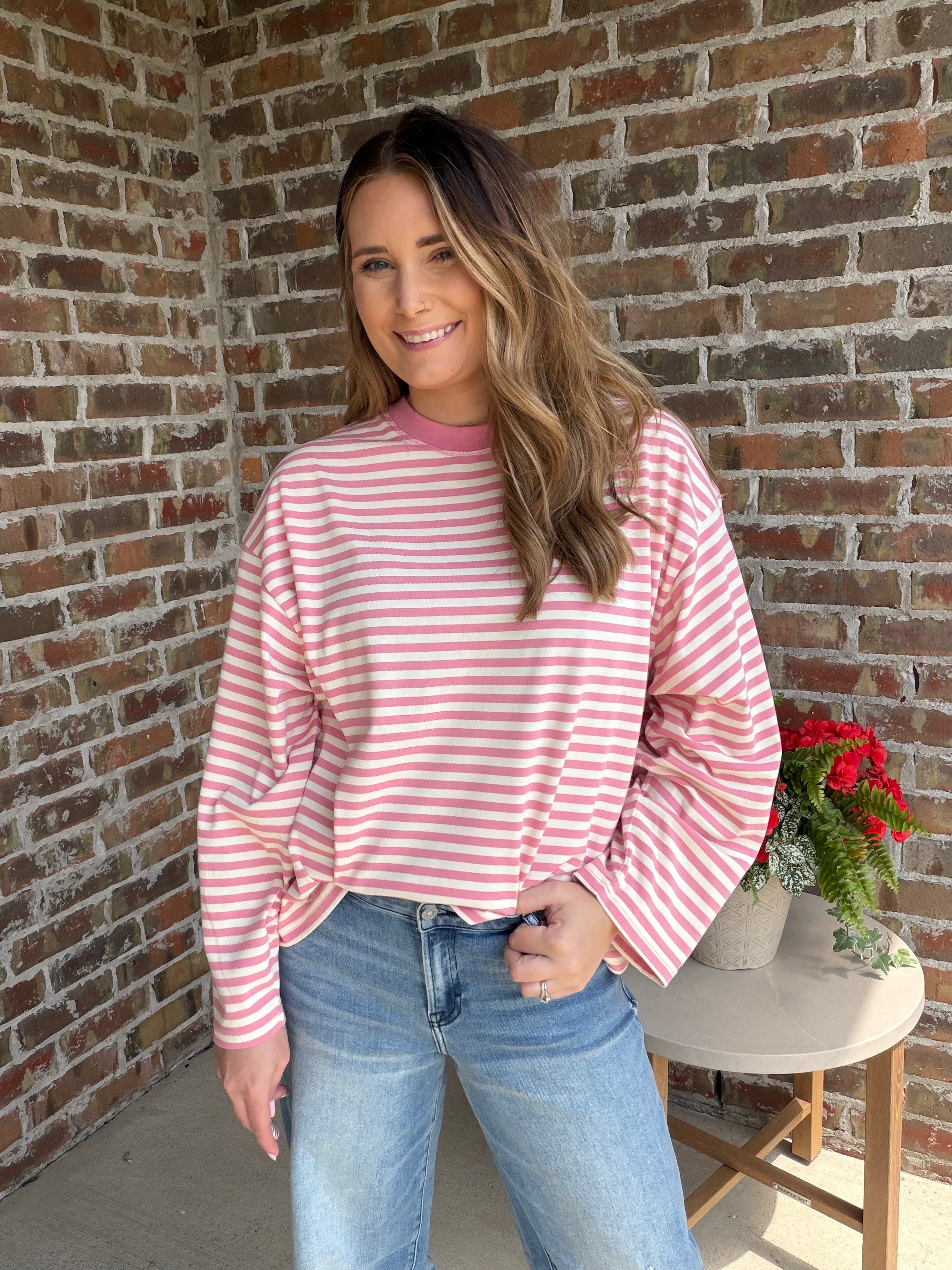 Cotton Candy Long Sleeve Tee