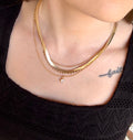 FINAL SALE!!! All the Chains 18k Gold Plated Layered Necklace