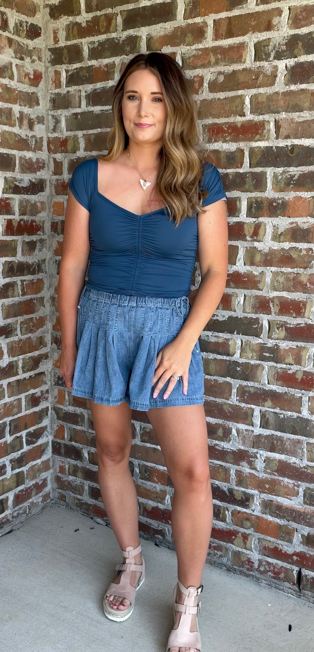 Blue Willow Top
